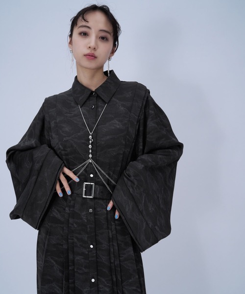 HARE(ハレ)の「KASANEシャツワンピース(HARE)(シャツワンピース・レディース・ブラック系その他/ブラック・FREE)」の19枚目の写真