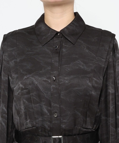 HARE(ハレ)の「KASANEシャツワンピース(HARE)(シャツワンピース・レディース・ブラック系その他/ブラック・FREE)」の14枚目の写真