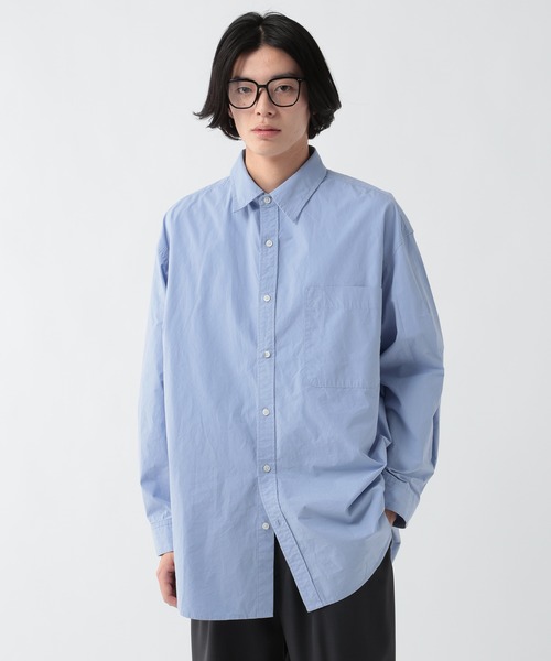 GEORGE'S(ジョージズ)の「ブロードパッカリングシャツ(シャツ/ブラウス・メンズ・ブルー/ダークネイビー・MEDIUM/LARGE)」の1枚目の写真