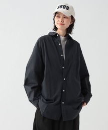 ブロードパッカリングシャツ