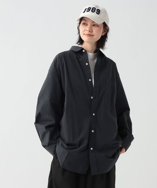GEORGE'S(ジョージズ)の「ブロードパッカリングシャツ(シャツ/ブラウス・メンズ・ブルー/ダークネイビー・MEDIUM/LARGE)」の2枚目の写真