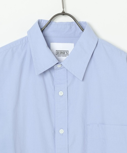 GEORGE'S(ジョージズ)の「ブロードパッカリングシャツ(シャツ/ブラウス・メンズ・ブルー/ダークネイビー・MEDIUM/LARGE)」の16枚目の写真