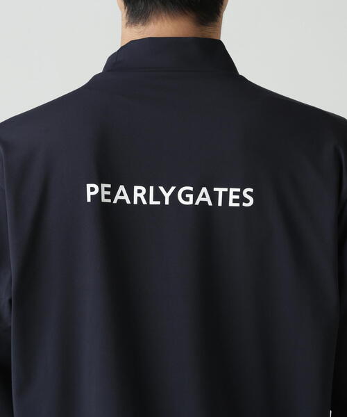 PEARLY GATES(パーリーゲイツ)の「【PEARLY GATES】ポリエステルベア天竺長袖ハイネックカットソー(Tシャツ/カットソー・メンズ・ホワイト/ネイビー・MEDIUM/LARGE/X-LARGE)」の8枚目の写真