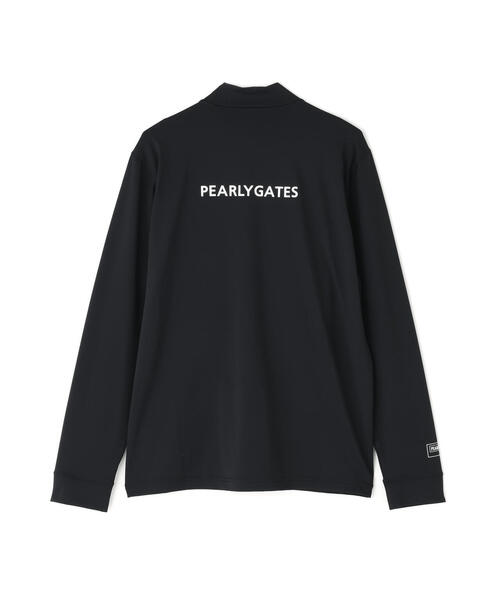 PEARLY GATES(パーリーゲイツ)の「【PEARLY GATES】ポリエステルベア天竺長袖ハイネックカットソー(Tシャツ/カットソー・メンズ・ホワイト/ネイビー・MEDIUM/LARGE/X-LARGE)」の10枚目の写真