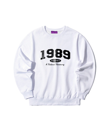 N/H DAILY CLOTHES オーバーサイズ 裏起毛 スウェット_ホワイト (SOM4-4NH1191)