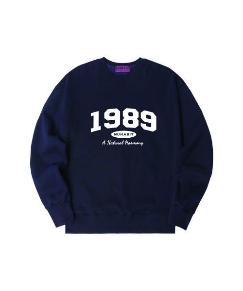 NUHABIT(ニューハビット)の「N/H DAILY CLOTHES オーバーサイズ 裏起毛 スウェット_ホワイト (SOM4-4NH1191)(スウェット・メンズ・ホワイト・LARGE/MEDIUM/X-LARGE)」の5枚目の写真