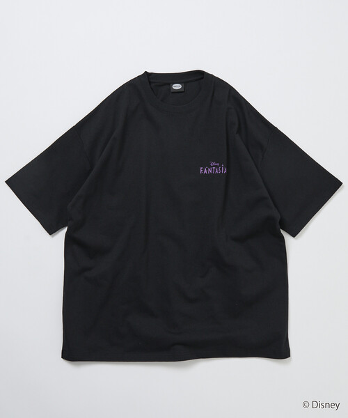 FREAK'S STORE(フリークスストア)の「限定展開 DISNEY ディズニー ファンタジア ミッキーマウス バックプリント クルーネック Tシャツ(Tシャツ/カットソー・メンズ・ホワイト/アッシュグレー/ブラック/ネイビー/ピンク・LARGE/MEDIUM/SMALL)」の17枚目の写真