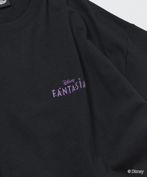 FREAK'S STORE(フリークスストア)の「限定展開 DISNEY ディズニー ファンタジア ミッキーマウス バックプリント クルーネック Tシャツ(Tシャツ/カットソー・メンズ・ホワイト/アッシュグレー/ブラック/ネイビー/ピンク・LARGE/MEDIUM/SMALL)」の18枚目の写真