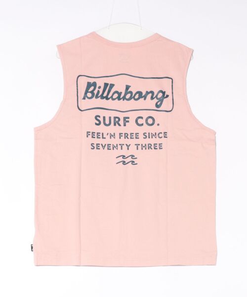 BILLABONG(ビラボン)の「BILLABONG/ビラボン タンクトップ ロゴ バックプリント BG011350(タンクトップ・メンズ・ライトピンク/スミクロ/クリーム・L/M/XL)」の18枚目の写真