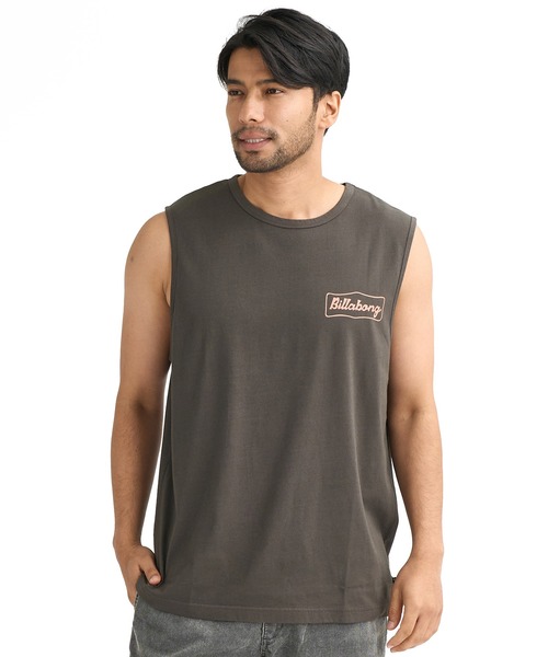 BILLABONG(ビラボン)の「BILLABONG/ビラボン タンクトップ ロゴ バックプリント BG011350(タンクトップ・メンズ・ライトピンク/スミクロ/クリーム・L/M/XL)」の4枚目の写真