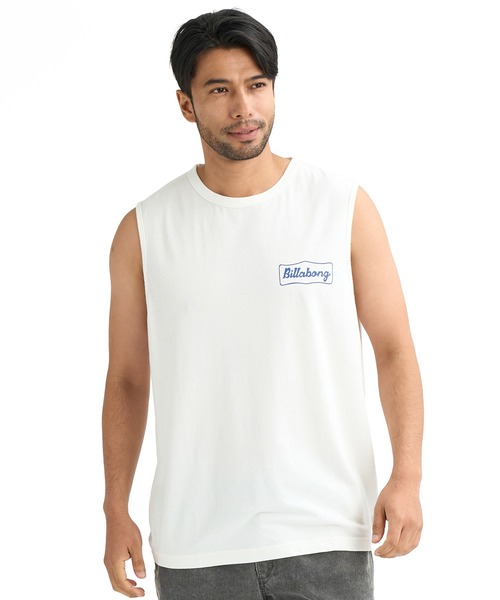 BILLABONG(ビラボン)の「BILLABONG/ビラボン タンクトップ ロゴ バックプリント BG011350(タンクトップ・メンズ・ライトピンク/スミクロ/クリーム・L/M/XL)」の8枚目の写真