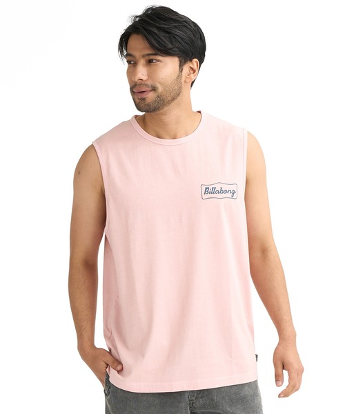 BILLABONG(ビラボン)の「BILLABONG/ビラボン タンクトップ ロゴ バックプリント BG011350(タンクトップ・メンズ・ライトピンク/スミクロ/クリーム・L/M/XL)」の12枚目の写真