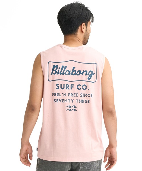 BILLABONG(ビラボン)の「BILLABONG/ビラボン タンクトップ ロゴ バックプリント BG011350(タンクトップ・メンズ・ライトピンク/スミクロ/クリーム・L/M/XL)」の13枚目の写真