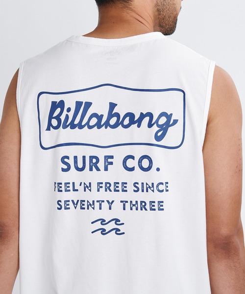 BILLABONG(ビラボン)の「BILLABONG/ビラボン タンクトップ ロゴ バックプリント BG011350(タンクトップ・メンズ・ライトピンク/スミクロ/クリーム・L/M/XL)」の11枚目の写真