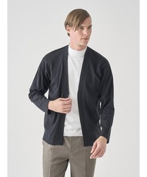 ボタンレス長袖カーディガン