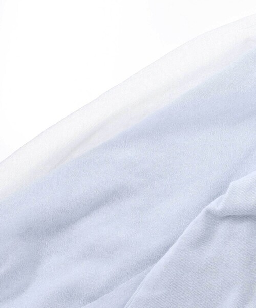 SLAP SLIP(スラップスリップ)の「シナモロールポムポムプリンフロントプリント袖チュールTシャツ(80~130cm)(Tシャツ/カットソー・キッズ・ブルー/イエロー・100cm/110cm/120cm/80cm/130cm/90cm)」の12枚目の写真