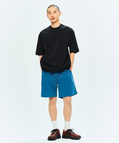 green label relaxing(グリーンレーベルリラクシング)の「WONDER CLOTH クルーネック 半袖 Tシャツ -ストレッチ・接触冷感・吸水速乾-(Tシャツ/カットソー・メンズ・ブラック/モカ/ダークグレー/ライトグレー/ロイヤルブルー・XL/L/M/S)」の11枚目の写真