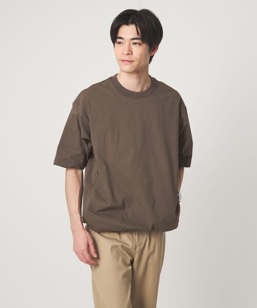 Tシャツ(半袖/袖なし) WONDER THREAD/JERSEY T-SHIRT WONDER CLOTH クルーネック 半袖 Tシャツ -ストレッチ・接触冷感・吸水
