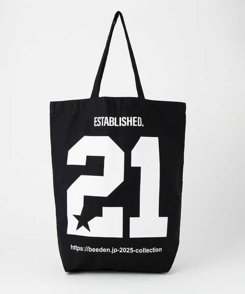 BEEDEN(ビーデン)の「BEEDEN TOTE BAG(トートバッグ・レディース・パープル/ブラック/カモフラージュ・FREE)」の11枚目の写真