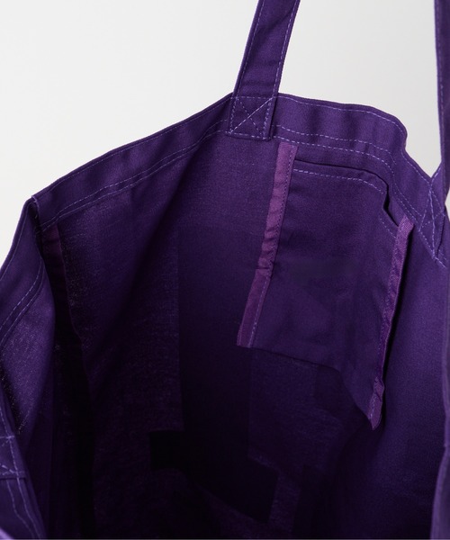BEEDEN(ビーデン)の「BEEDEN TOTE BAG(トートバッグ・レディース・パープル/ブラック/カモフラージュ・FREE)」の4枚目の写真