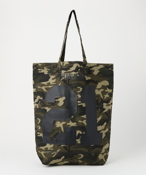 BEEDEN(ビーデン)の「BEEDEN TOTE BAG(トートバッグ・レディース・パープル/ブラック/カモフラージュ・FREE)」の15枚目の写真