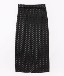 CECIL McBEE | ドット柄ジャガードナロースカート(スカート)