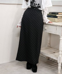 CECIL McBEE（セシルマクビー）の「ドット柄ジャガードナロースカート（スカート）」