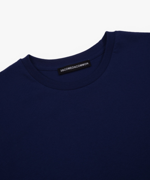 38COMEONCOMMON(38カモンコモン)の「Regular Cotton T-Shirt (Indigo)(Tシャツ/カットソー・レディース・その他・FREE)」の3枚目の写真