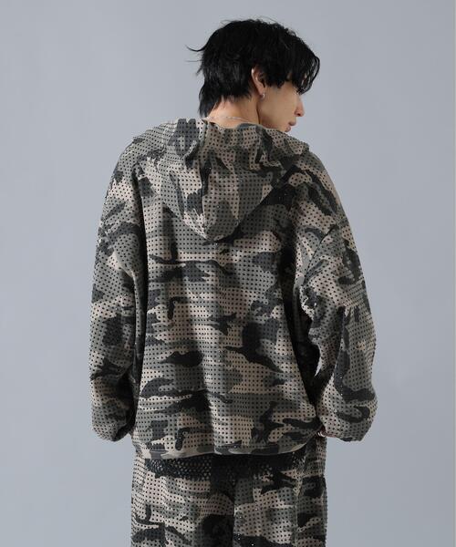 DANKE SCHON(ダンケシェーン)の「DankeSchon/ダンケシェーン/CAMO LINESTONE ZIP HOODIE(パーカー・メンズ・その他2・M/L)」の5枚目の写真