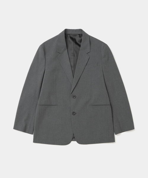 UNIFORM BRIDGE(ユニフォームブリッジ)の「refined tailored jacket relaxed fit grey(テーラードジャケット・メンズ・その他・SMALL/MEDIUM/LARGE/X-LARGE)」の1枚目の写真