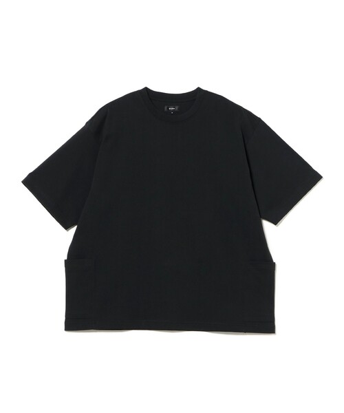 BEAMS(ビームス)の「サイドポケット Tシャツ【ワイドフィット】(Tシャツ/カットソー・メンズ・ホワイト/チャコールグレー/サックスブルー/ブラック・X-LARGE/LARGE/MEDIUM/SMALL)」の11枚目の写真