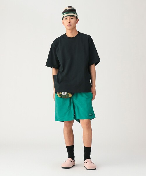 BEAMS(ビームス)の「サイドポケット Tシャツ【ワイドフィット】(Tシャツ/カットソー・メンズ・ホワイト/チャコールグレー/サックスブルー/ブラック・X-LARGE/LARGE/MEDIUM/SMALL)」の14枚目の写真