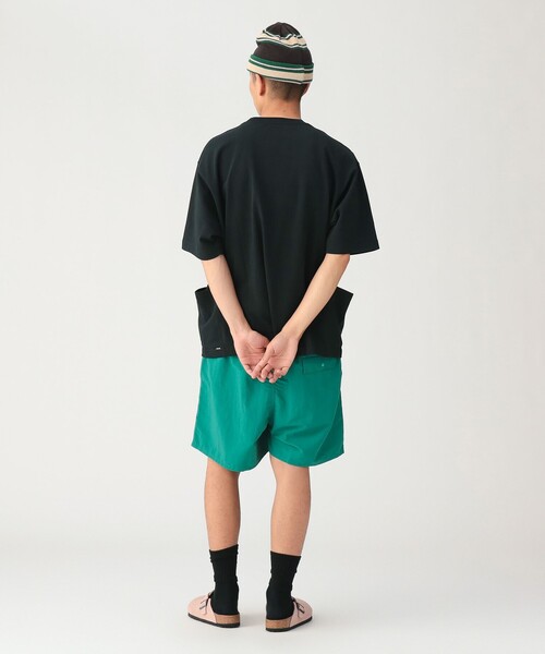 BEAMS(ビームス)の「サイドポケット Tシャツ【ワイドフィット】(Tシャツ/カットソー・メンズ・ホワイト/チャコールグレー/サックスブルー/ブラック・X-LARGE/LARGE/MEDIUM/SMALL)」の15枚目の写真
