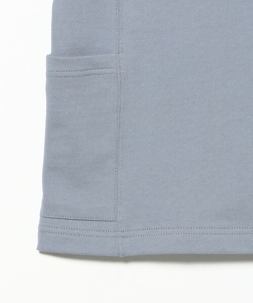 BEAMS(ビームス)の「サイドポケット Tシャツ【ワイドフィット】(Tシャツ/カットソー・メンズ・ホワイト/チャコールグレー/サックスブルー/ブラック・X-LARGE/LARGE/MEDIUM/SMALL)」の19枚目の写真