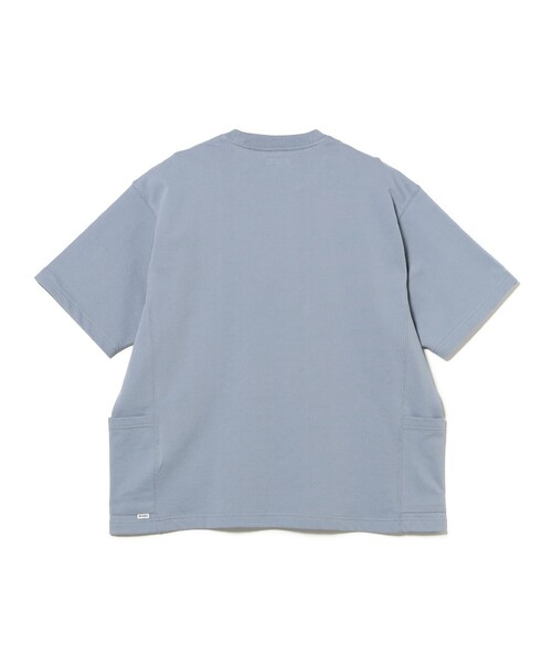 BEAMS(ビームス)の「サイドポケット Tシャツ【ワイドフィット】(Tシャツ/カットソー・メンズ・ホワイト/チャコールグレー/サックスブルー/ブラック・X-LARGE/LARGE/MEDIUM/SMALL)」の21枚目の写真
