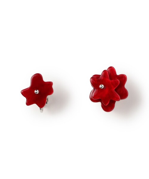 BEAMS BOY（ビームスボーイ）の「ATOLASOLAS / earcuffs 2SET（イヤーカフ・レディース・ブラック/ホワイト/レッド・ONE SIZE）」の3枚目の写真