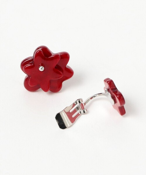 BEAMS BOY（ビームスボーイ）の「ATOLASOLAS / earcuffs 2SET（イヤーカフ・レディース・ブラック/ホワイト/レッド・ONE SIZE）」の4枚目の写真