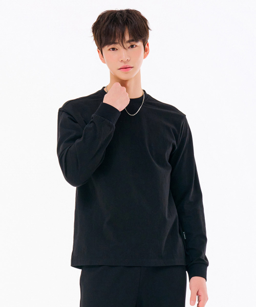 CHASECULT(チェイスカルト)の「共用長袖Tシャツ-FAZU5101B03(Tシャツ/カットソー・メンズ・ブラック・90/95/100/105/110)」の3枚目の写真