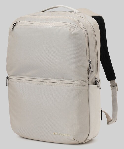 Columbia(コロンビア)の「撥水 通勤 Columbia/スターレンジ 16L スクエア バックパック(リュック)PC収納(13インチ対応)/コロンビア(バックパック/リュック・レディース・ブラック/ストーン・ONE SIZE)」の1枚目の写真
