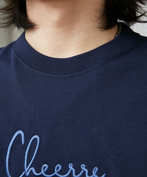 PUBLUX(パブリュクス)の「PUBLUX/パブリュクス <機能性素材>LOVE POP STUDIO コード フラワー Tシャツ 限定展開(Tシャツ/カットソー・メンズ・グレー/ホワイト/ネイビー・L/M/S)」の7枚目の写真
