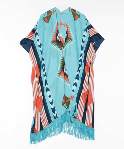 チャイハネ（チャイハネ）の「【チャイハネ】ララランUVロングカーディガン（カーディガン/ボレロ・レディース・ブラック/ホワイト/イエロー/オレンジ/ターコイズブルー・FREE）」の20枚目の写真