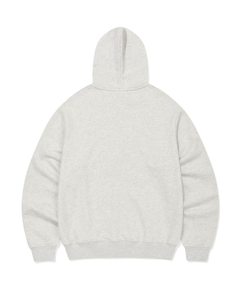 Wacky WiLLy（ワッキーウィリー）の「[GISELLEジゼル着用] WOMEN'S LILY APPLIQUE OVERFIT HOODED ZIP-UP（スウェット・レディース・ネイビー/オートミール・FREE）」の7枚目の写真