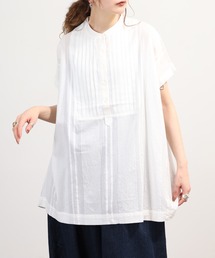 フレンチスリーブ」に該当するシャツ/ブラウス（ホワイト/白色系