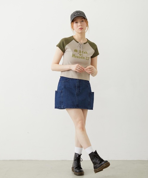 NEW ERA(ニューエラ)の「MILKFED. × NEW ERA BAR 9TWENTY(キャップ・レディース・ブルー/ブラック/ブラウン・ONE SIZE)」の9枚目の写真