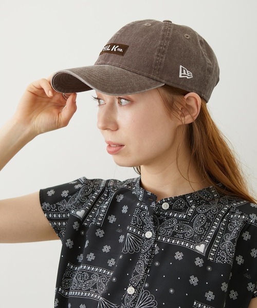 NEW ERA(ニューエラ)の「MILKFED. × NEW ERA BAR 9TWENTY(キャップ・レディース・ブルー/ブラック/ブラウン・ONE SIZE)」の15枚目の写真