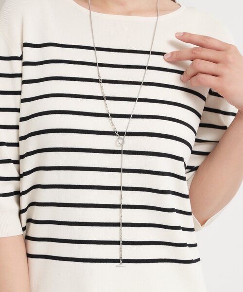 THE SHOP TK （ザ ショップ ティーケー ）の「ステンレス2連ネックレス（ネックレス・レディース・ゴールド/シルバー・00）」の3枚目の写真