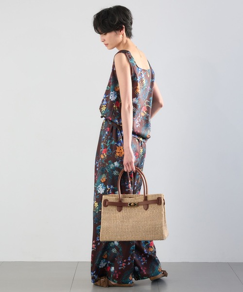 COTTO(コトゥー)の「BARNYARDSTORM / COTTO(コット) / ベルト付きカゴBAG【『ネルソンさん』ご紹介アイテム】(かごバッグ・レディース・ブラック/ナチュラル・FREE)」の19枚目の写真