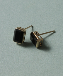 Lilas（リラ）の「J型パイプピアスL K10（両耳）（ピアス（両耳用