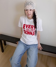 【UNE ORIGINAL】ベーシックロゴデザインTシャツカットソー