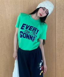 【UNE ORIGINAL】ベーシックロゴデザインTシャツカットソー